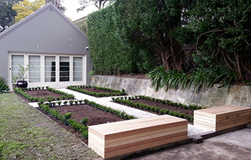 James Bell Gardens - Landscaping construction 2